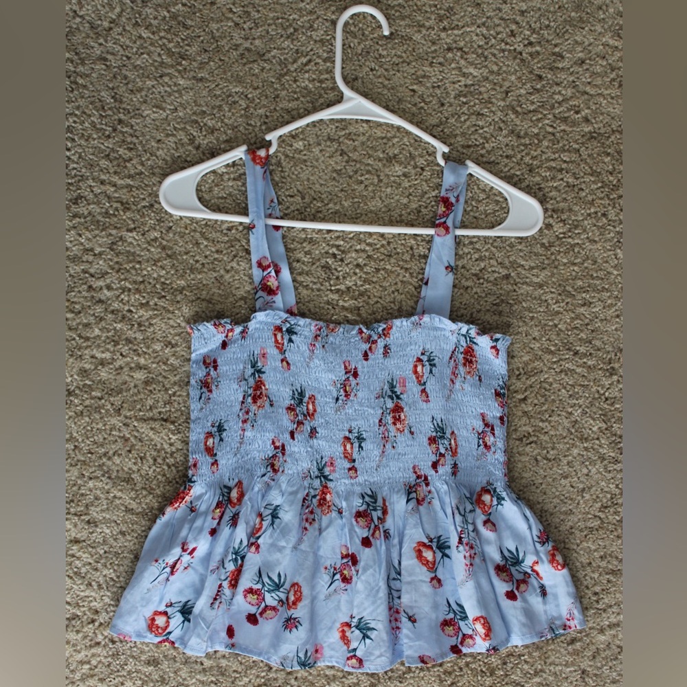 Elodie blue tank top